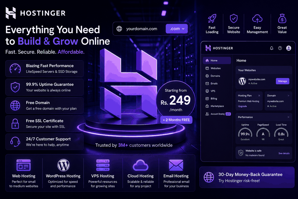 Hostinger Pakistan Mein Sasta Kaise Lein? Web Hosting Complete Guide