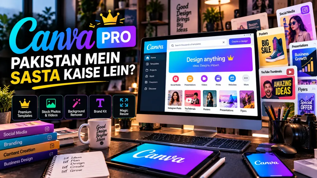 Canva Pro Pakistan Mein Sasta Kaise Lein?