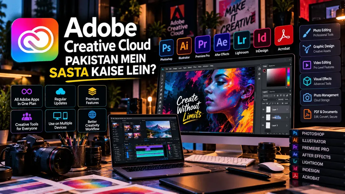 Adobe Creative Cloud Pakistan Mein Sasta Kaise Lein?