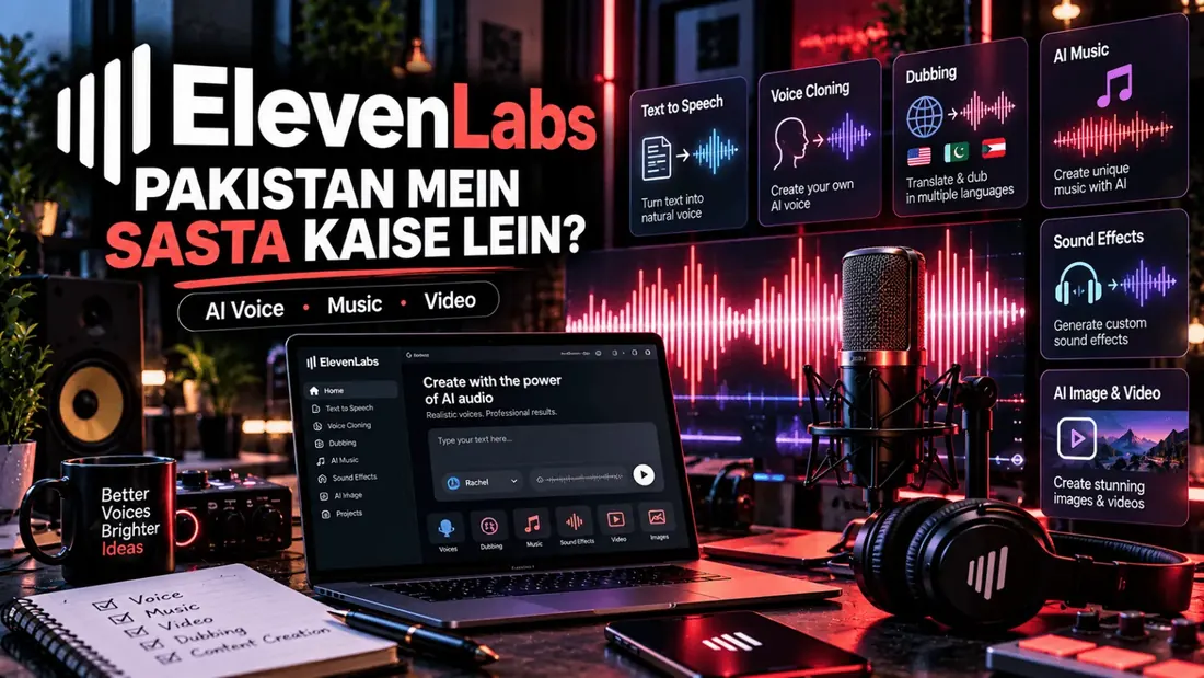 ElevenLabs Pakistan Mein Sasta Kaise Lein?