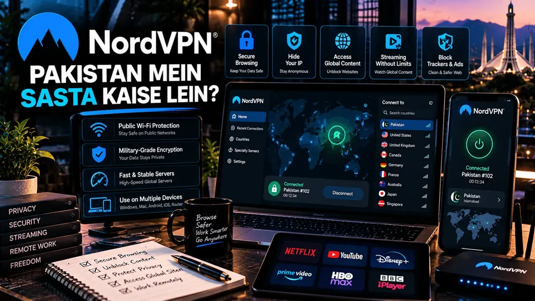 NordVPN Pakistan Mein Sasta Kaise Lein?