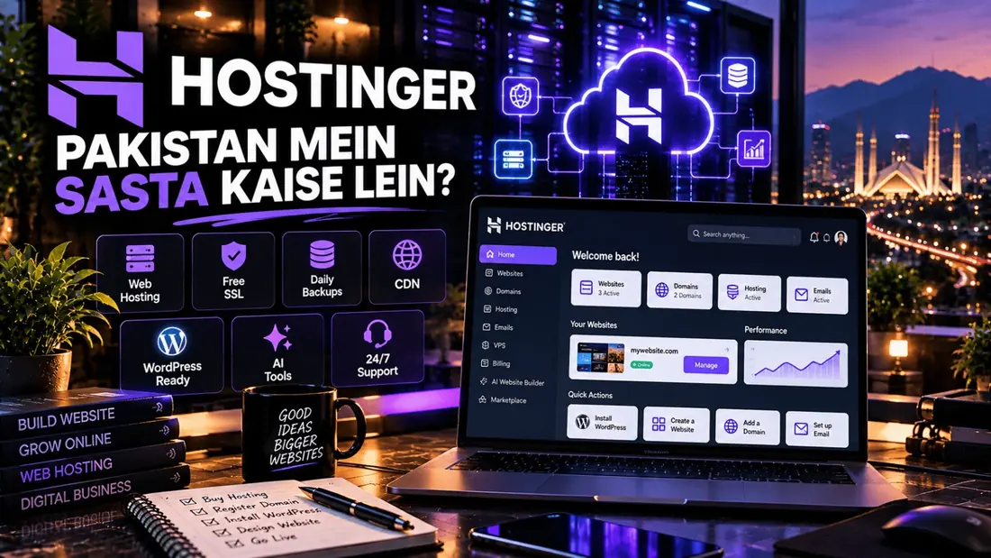 Hostinger Pakistan Mein Sasta Kaise Lein?
