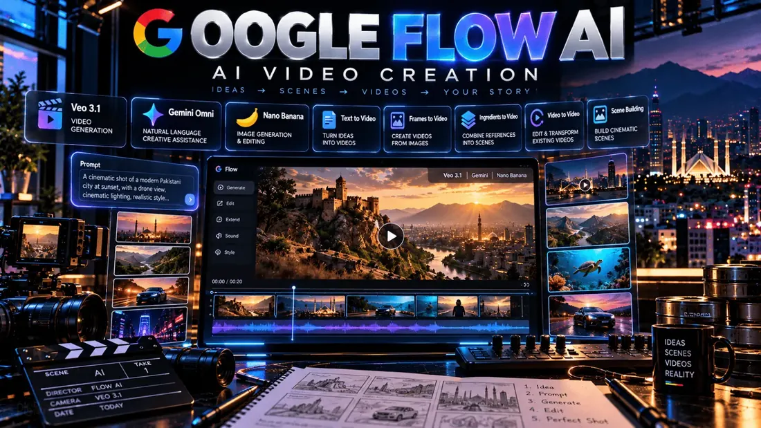 Google Flow AI Pakistan Mein Sasta Kaise Lein?