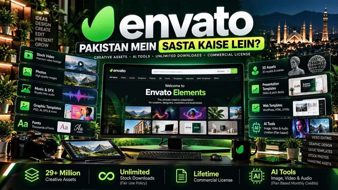 Envato Pakistan Mein Sasta Kaise Lein?