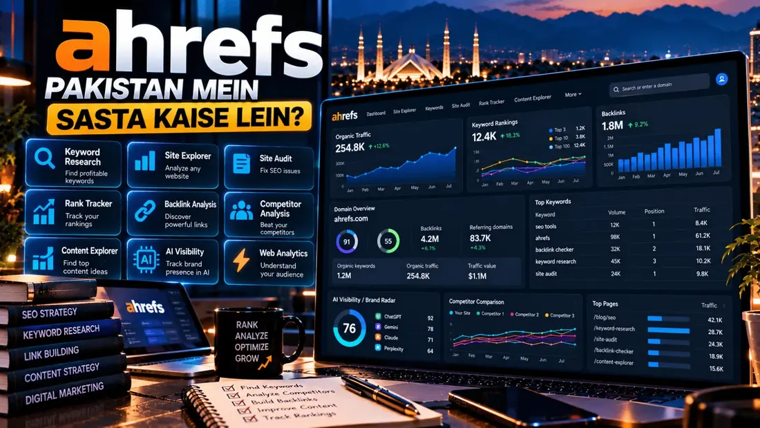 Ahrefs Pakistan Mein Sasta Kaise Lein?