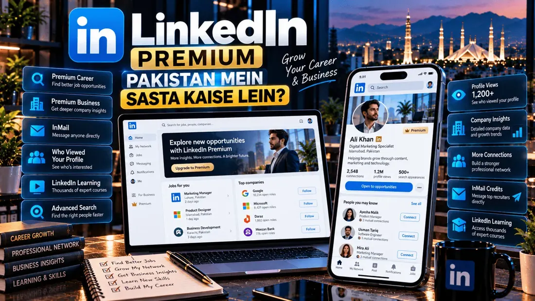 LinkedIn Premium Pakistan Mein Sasta Kaise Lein?