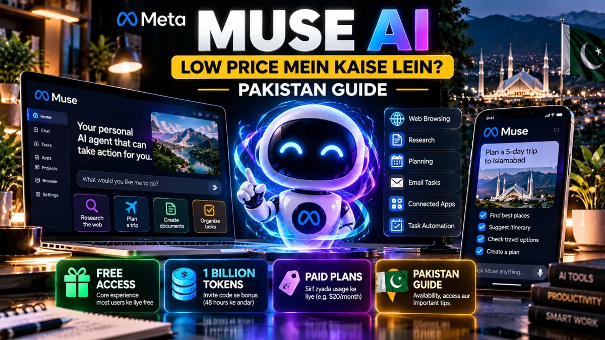 Muse AI Low Price Mein Kaise Lein? Pakistan Guide
