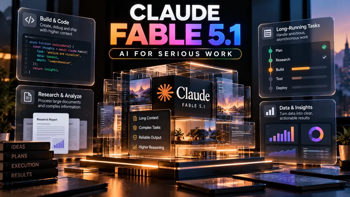 Claude Fable 5.1 Kya Hai? Price, Features Aur Kaise Use Karein