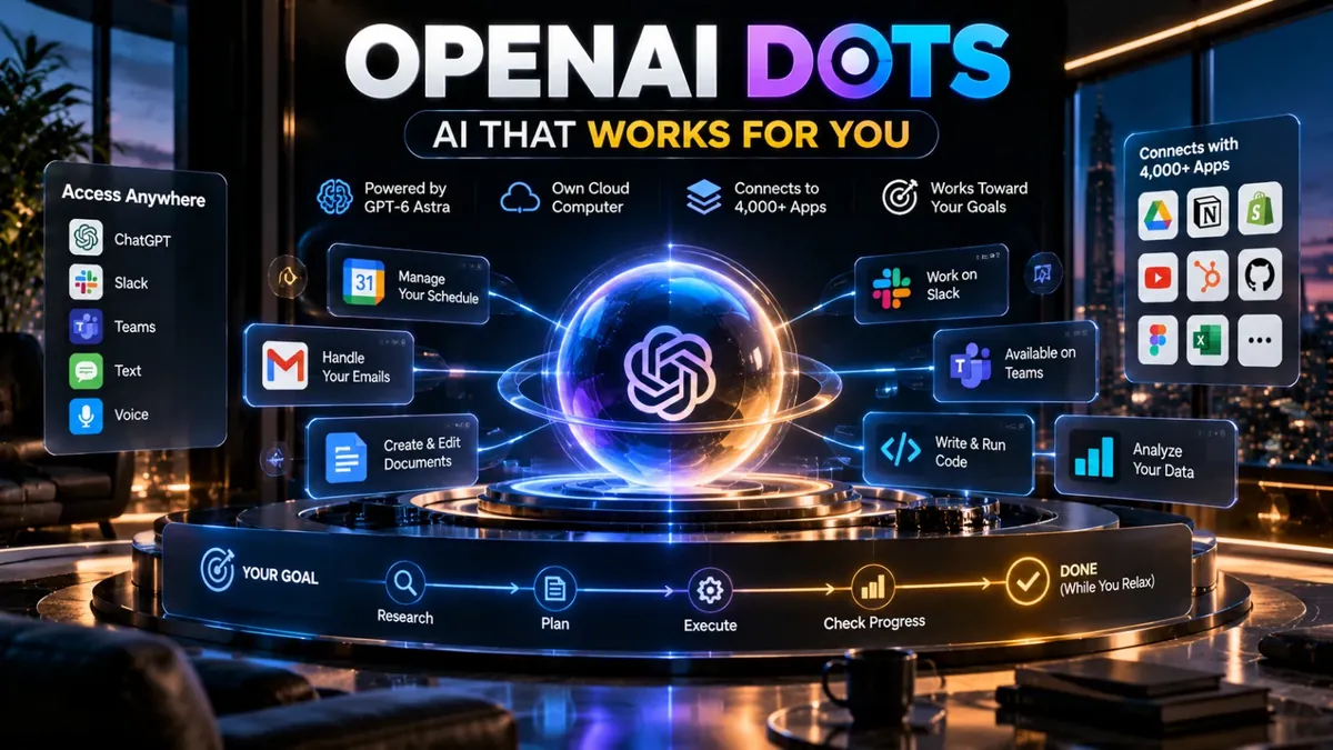 OpenAI Dots Kya Hai? AI Agent Kaise Kaam Karta Hai?
